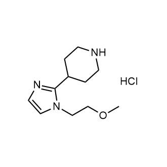 4-(1-(2-Methoxyethyl)-1h-imidazol-2-yl)piperidine hydrochloride|CS-0781395