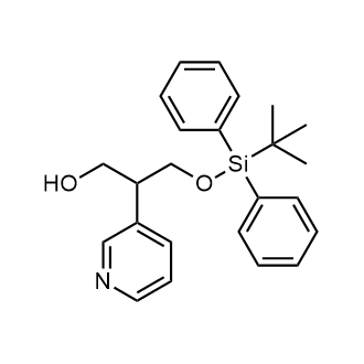 3-((tert-Butyldiphenylsilyl)oxy)-2-(pyridin-3-yl)propan-1-ol|CS-0781620