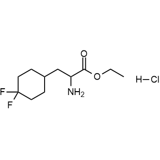 Ethyl 2-amino-3-(4,4-difluorocyclohexyl)propanoate hydrochloride|CS-0781696