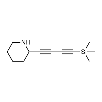 2-((Trimethylsilyl)buta-1,3-diyn-1-yl)piperidine|CS-0781869