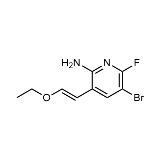 (E)-5-Bromo-3-(2-ethoxyvinyl)-6-fluoropyridin-2-amine|CS-0781966