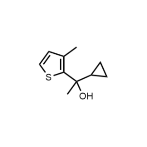 1-(3-Methyl-2-Thienyl)-1-cyclopropyl ethanol|CS-0782142