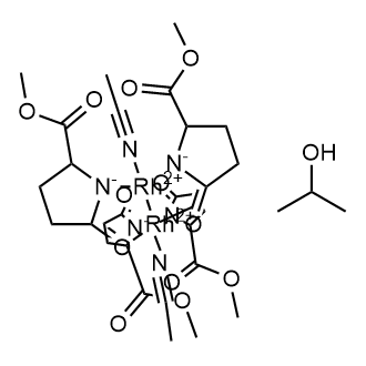 Dirhodium(II) tetrakis(methyl 2-pyrrolidinone-5(R)-carboxylate)acetonitrile,2-propanol complex|CS-0782333