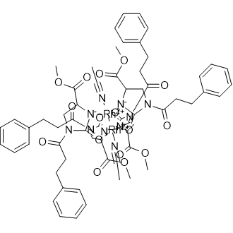 Rhodium,bis(acetonitrile)tetrakis[μ-[methyl 2-(oxo-κO)-1-(1-oxo-3-phenylpropyl)-4-imidazolidinecarboxylato-κN3]]di-,(Rh-Rh),stereoisomer|CS-0782360