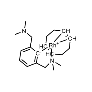 [2,6-Bis[(dimethylamino)methyl]phenyl-C,N][(1,2,5,6-η)-1,5-cyclooctadiene]rhodium|CS-0782376