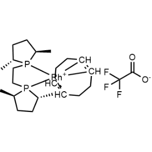 Rhodium(1+), [(1,2,5,6-η)-1,5-cyclooctadiene][(2R,2'R,5R,5'R)-1,1'-(1,2-ethanediyl)bis[2,5-dimethylphospholane-κP]]-, salt with trifluoroacetic acid|CS-0782379