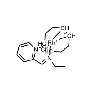 Chloride[(1,2,5,6-η)-1,5-cyclooctadiene][N-(2-pyridinylmethylene)ethanamine-N,N']rhodium(1+)|CS-0782393