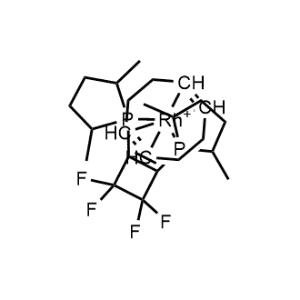 Rhodium(1+), [(1,2,5,6-η)-1,5-cyclooctadiene][(2R,2'R,5R,5'R)-1,1'-(3,3,4,4-tetrafluoro-1-cyclobutene-1,2-diyl)bis[2,5-dimethylphospholane-κP]]-|CS-0782397