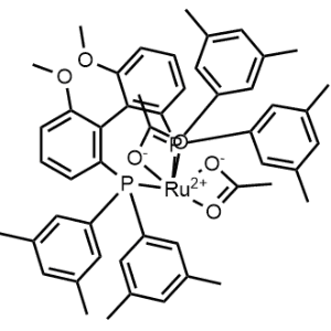 Ruthenium, bis(acetato-κO,κO')[1,1'-[(1R)-6,6'-dimethoxy[1,1'-biphenyl]-2,2'-diyl]bis[1,1-bis(3,5-dimethylphenyl)phosphine-κP]]-, OC-6-22|CS-0782421