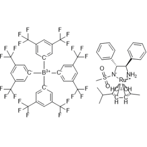 [(1R,2R)-2-amino-1,2-diphenylethyl(methanesulfonamido)](p-cymene)ruthenium(II) tetrakis[3,5-bis(trifluoromethyl)phenyl]borate|CS-0782431