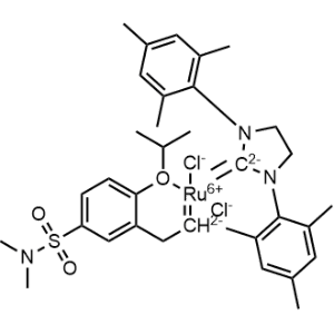 Ruthenium, [1,3-bis(2,4,6-trimethylphenyl)-2-imidazolidinylidene]dichloro[2-[5-[(dimethylamino)sulfonyl]-2-(1-methylethoxy-κO)phenyl]ethylidene-κC]-|CS-0782442