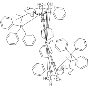 [μ-[(2R,2'S)-1,1'-bis[(4R)-4-(1,1-dimethylethyl)-4,5-dihydro-2-oxazolyl-κN3]-2,2'-bis(diphenylphosphino-κP)ruthenocene]]tetrachlorobis(triphenylphosphine)diRuthenium|CS-0782449