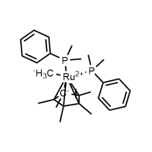 Bis(dimethylphenylphosphine)methyl(η5-pentamethylcyclopentadienyl)ruthenium|CS-0782456