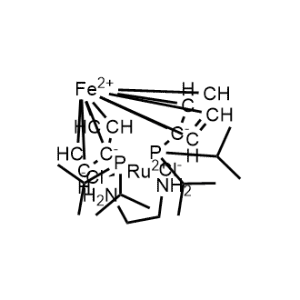 Ruthenium, [1,1'-bis[bis(1-methylethyl)phosphino-κP]ferrocene]dichloro(1,2-ethanediamine-κN,κN')-, OC-6-13|CS-0782469