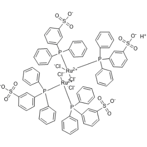 Ruthenate(4-), di-μ-chlorodichlorotetrakis[3-(diphenylphosphino-κP)benzenesulfonato]di-, tetrahydrogen|CS-0782476