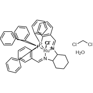 {(S,S)-N,N′-Bis[2-(diphenylphosphino)benzylidene]cyclohexane-1,2-diamine}dichlororuthenium(II) dichloromethane adduct hydrate|CS-0782497