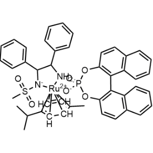 [(1R,2R)-2-amino-1,2-diphenylethyl(methanesulfonamido)](p-cymene)ruthenium(II) (S)-(-)-1,1'-binaphthyl-2,2'-diyl phosphate|CS-0782521