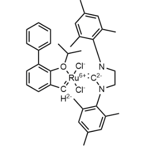 [1,3-Bis(2,4,6-trimethylphenyl)-2-imidazolidinylidene]dichloro[[2-(1-methylethoxy-O)[1,1'-biphenyl]-3-yl]methylene-C]ruthenium|CS-0782530