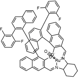 (SP-5-32)-Carbonyl[[(1R,1''R)-3,3''-[(1R,2R)-1,2-cyclohexanediylbis[(nitrilo-κN)methylidyne]]bis[2'-(2,6-difluorophenyl)[1,1'-binaphthalen]-2-olato-κO]](2-)]ruthenium|CS-0782532