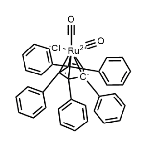 Dicarbonylchloro[(1,2,3,4,5-η)-1,2,3,4,5-pentaphenyl-2,4-cyclopentadien-1-yl]-Ruthenium|CS-0782537