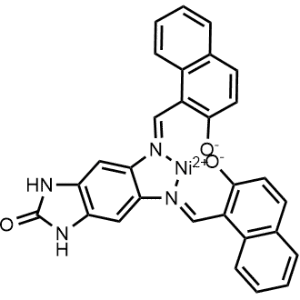2H-Benzimidazol-2-one, 1,3-dihydro-5,6-bis[[(2-hydroxy-1-naphthalenyl)methylene]amino]-, nickel complex|CS-0782618