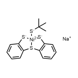 Nickelate(1-), (2-methyl-2-propanethiolato)[[2,2'-(thio-κS)bis[benzenethiolato-κS]](2-)]-, sodium|CS-0782646