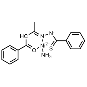 Ammine[benzenecarbothioic acid (1-methyl-3-oxo-3-phenylpropylidene)hydrazidato]nickel|CS-0782652