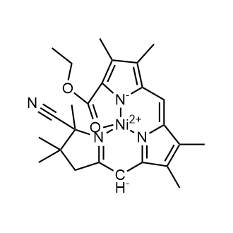 (SP-4-2)-[Ethyl 5-[[5-[(2-cyano-3,4-dihydro-2,3,3-trimethyl-2H-pyrrol-5-yl-κN)methyl]-3,4-dimethyl-2H-pyrrol-2-ylidene-κN]methyl]-3,4-dimethyl-1H-pyrrole-2-carboxylato(2-)-κN1,κO′2]nickel|CS-0782686