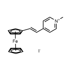 (E)-4-[2-(1-Ferrocenyl)vinyl]-1-methylpyridinium iodide|CS-0782722