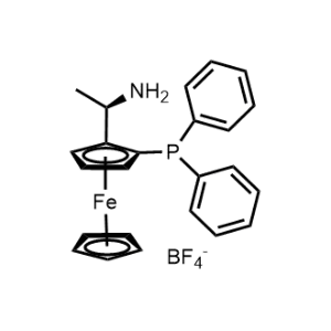 (RC)-1-((SP)-2-Diphenylphosphino)ferrocenylethylaminium tetrafluoroborate|CS-0782747