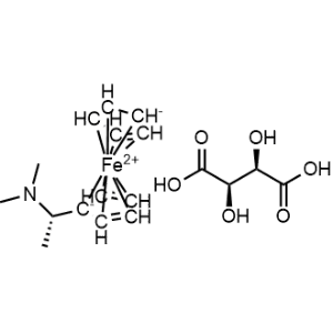(S)-N,N-Dimethyl-1-ferrocenylethylamine (L)-tartrate|CS-0782830