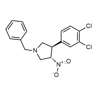 (3R,4S)-1-Benzyl-3-(3,4-dichlorophenyl)-4-nitropyrrolidine|CS-0782852