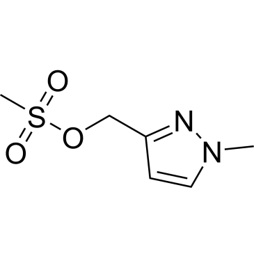 (1-Methyl-1H-pyrazol-3-yl)methyl methanesulfonate|CS-0783321