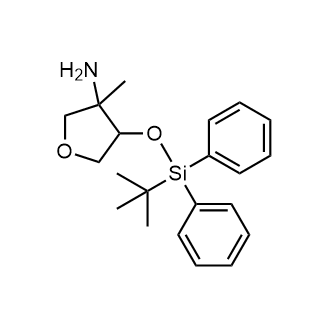 4-((tert-Butyldiphenylsilyl)oxy)-3-methyltetrahydrofuran-3-amine|CS-0783365