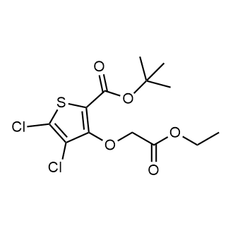 tert-Butyl 4,5-dichloro-3-(2-ethoxy-2-oxoethoxy)thiophene-2-carboxylate|CS-0783590