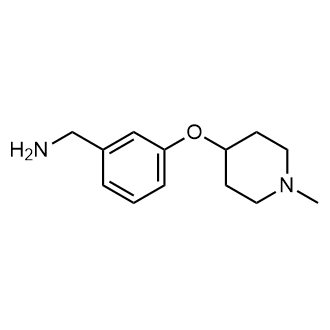 3-[(1-Methyl-4-piperidinyl)oxy]benzenemethanamine|CS-0783948