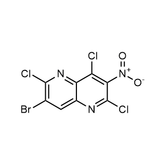 7-Bromo-2,4,6-trichloro-3-nitro-1,5-naphthyridine|CS-0783963