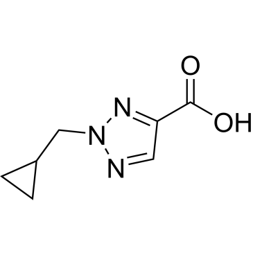 2-(Cyclopropylmethyl)-2H-1,2,3-triazole-4-carboxylic acid|CS-0783976