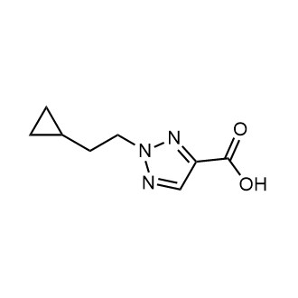 2-(2-Cyclopropylethyl)-2H-1,2,3-triazole-4-carboxylic acid|CS-0783985