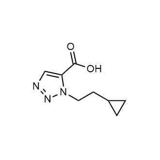 1-(2-Cyclopropylethyl)-1H-1,2,3-triazole-5-carboxylic acid|CS-0783989