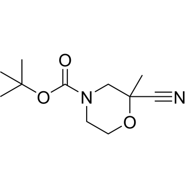 tert-Butyl 2-cyano-2-methylmorpholine-4-carboxylate|CS-0784102