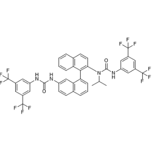 3-(3,5-Bis(trifluoromethyl)phenyl)-1-(7'-(3-(3,5-bis(trifluoromethyl)phenyl)ureido)-[1,1'-binaphthalen]-2-yl)-1-isopropylurea|CS-0784224