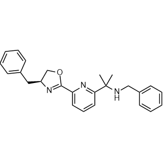(S)-N-Benzyl-2-(6-(4-benzyl-4,5-dihydrooxazol-2-yl)pyridin-2-yl)propan-2-amine|CS-0784364