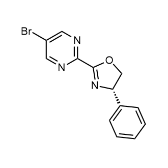 5-Bromo-2-[(4S)-4,5-dihydro-4-phenyl-2-oxazolyl]pyrimidine|CS-0784387