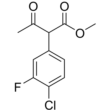 Methyl 2-(4-chloro-3-fluorophenyl)-3-oxobutanoate|CS-0784436