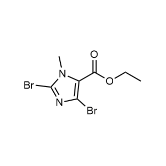 Ethyl 2,4-dibromo-1-methyl-1H-imidazole-5-carboxylate|CS-0784447