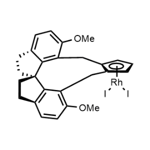 (Diiodo)(13bS)-7,13-Dimethoxy-1,2,3,4,10,12-hexahydro-8H-cyclopenta[5,6]cyclonona[1,2,3-cd:1,9,8-c'd']diindene Rhodium(Ⅲ) Dimer|CS-0784481