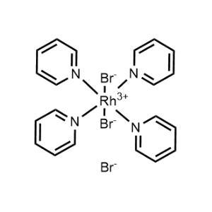 Rhodium(1+), dibromotetrakis(pyridine)-, (OC-6-12)- bromide|CS-0784537