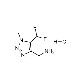 (5-(Difluoromethyl)-1-methyl-1H-1,2,3-triazol-4-yl)methanamine hydrochloride|CS-0784566