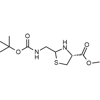Methyl (4R)-2-(((tert-butoxycarbonyl)amino)methyl)thiazolidine-4-carboxylate|CS-0784671